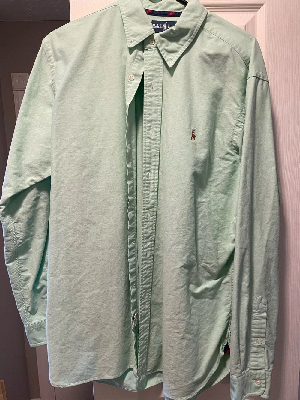 Men’s Polo Ralph Lauren Lt mint green Oxford button down